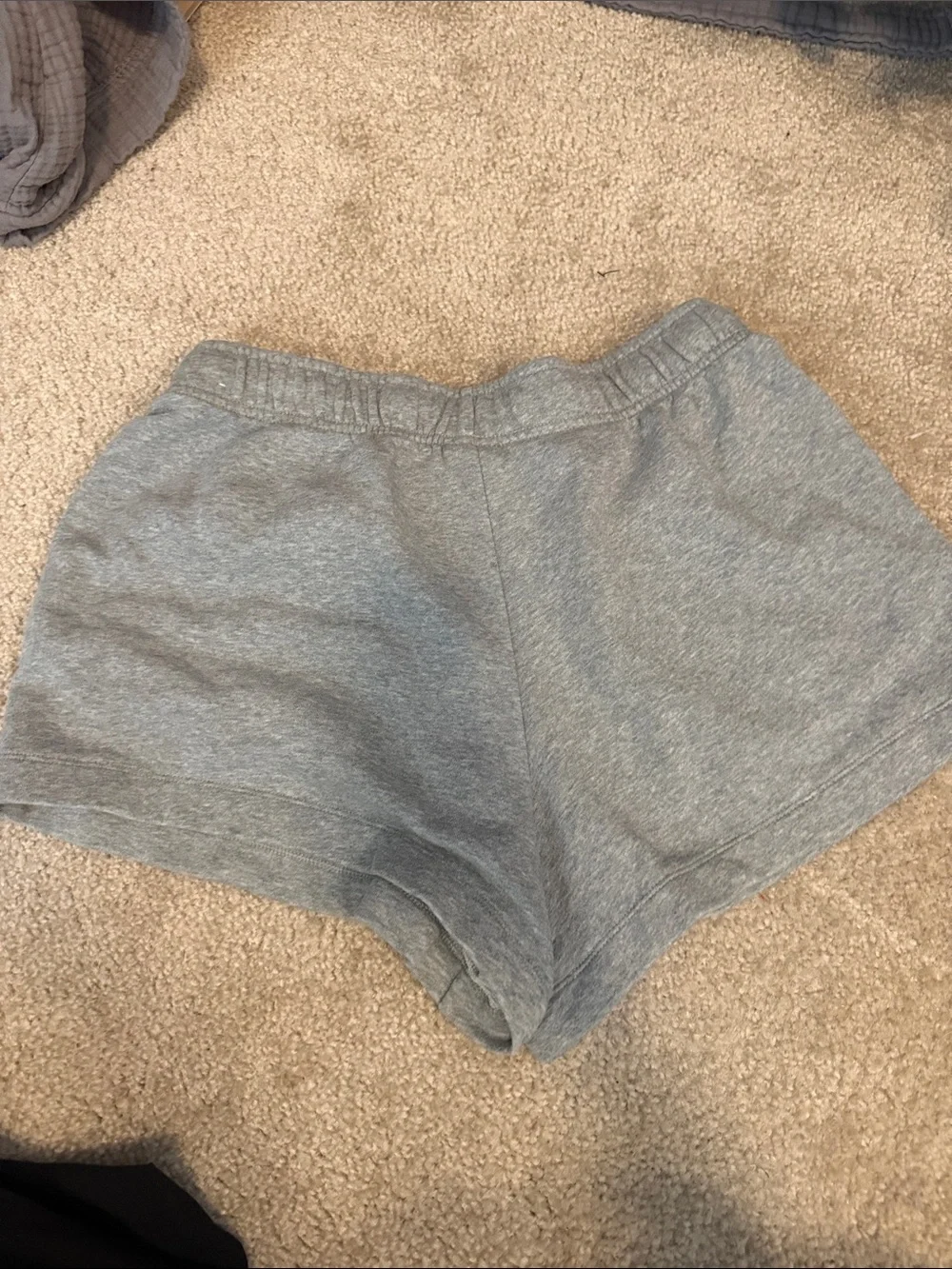 Nike Women’s Gray Athletic Logo Shorts
